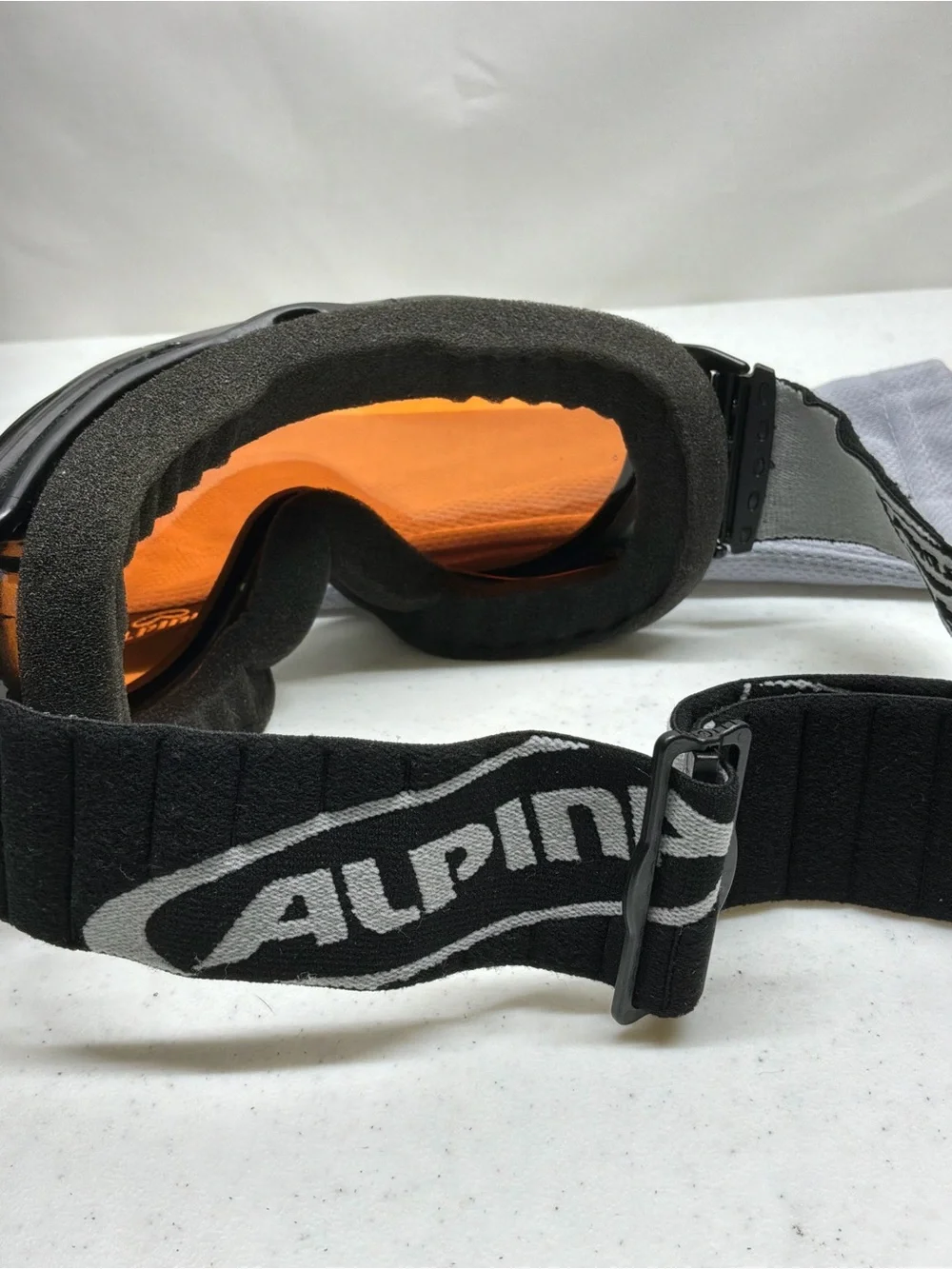 Vintage Alpina Quadroflex Challenge Snowboard Ski Goggles Made in Germany